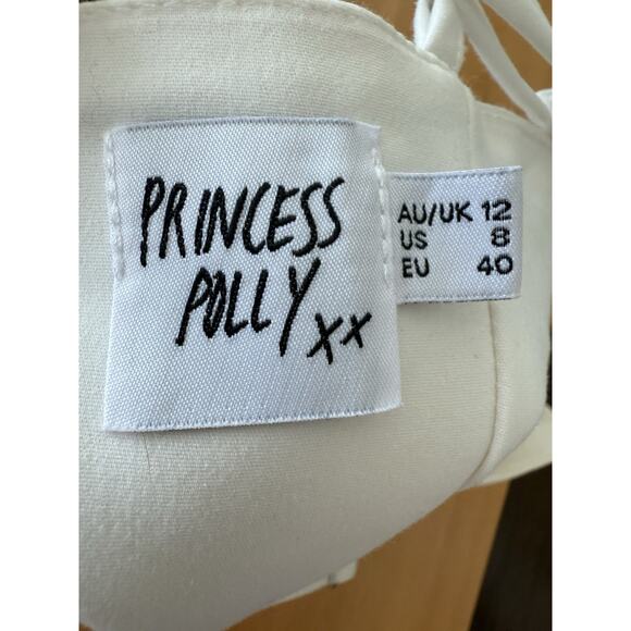 Princess Polly white bodycon mini dress size 8 US - Picture 8 of 8